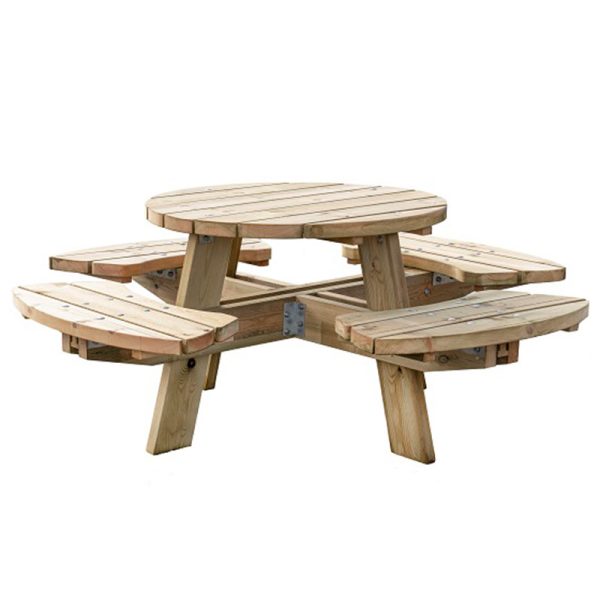 Bord – benk rund